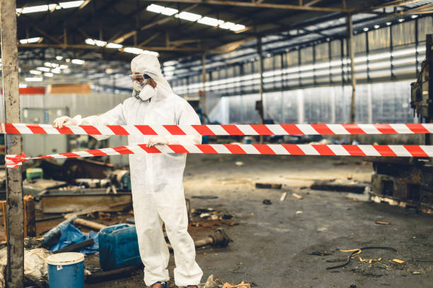 Professional Drug Lab Cleanup technician working in Taylorsville, KY